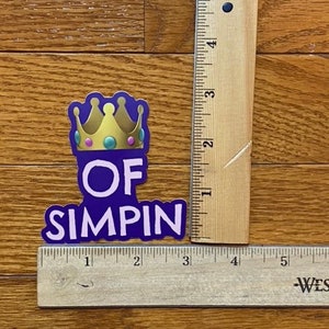 simp or pimp simpin meaning stickers simp funny stickers simpin stickers gag stickers image 2