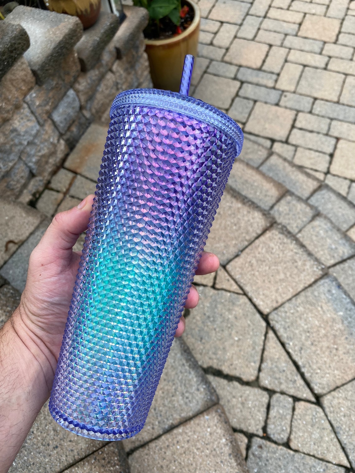 starbucks blue ombre tumbler 2023