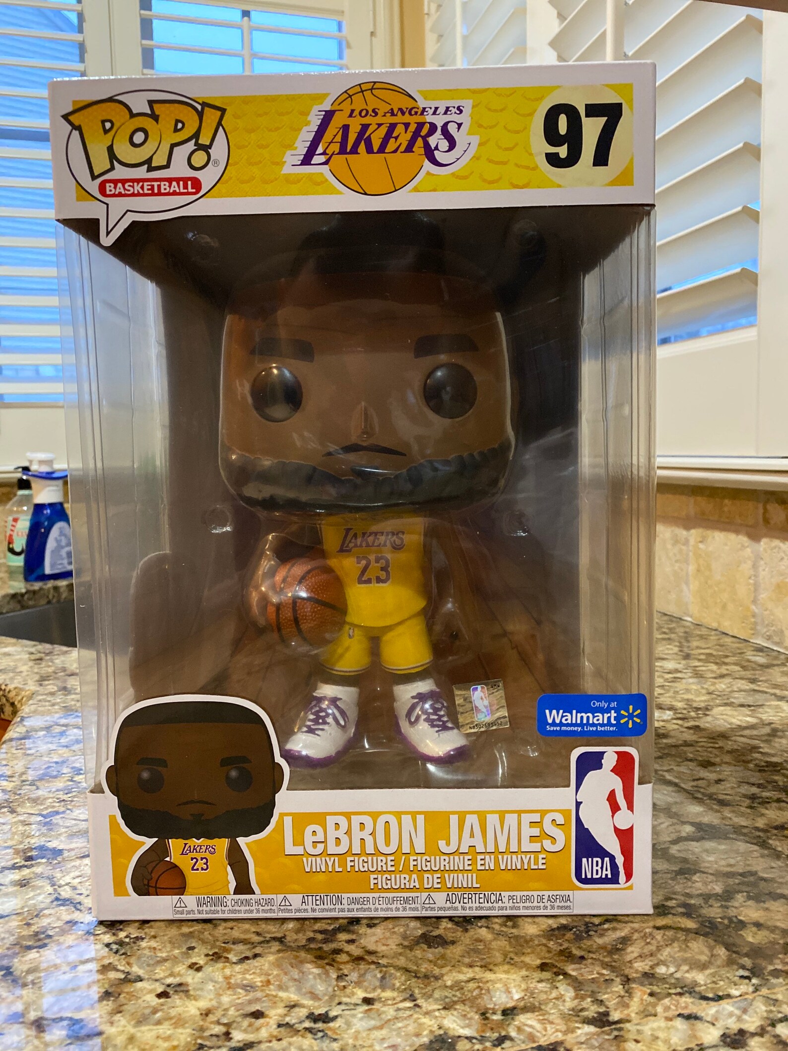 Pop Funko 10 inch Lebron James vinyl figure 97 Walmart | Etsy