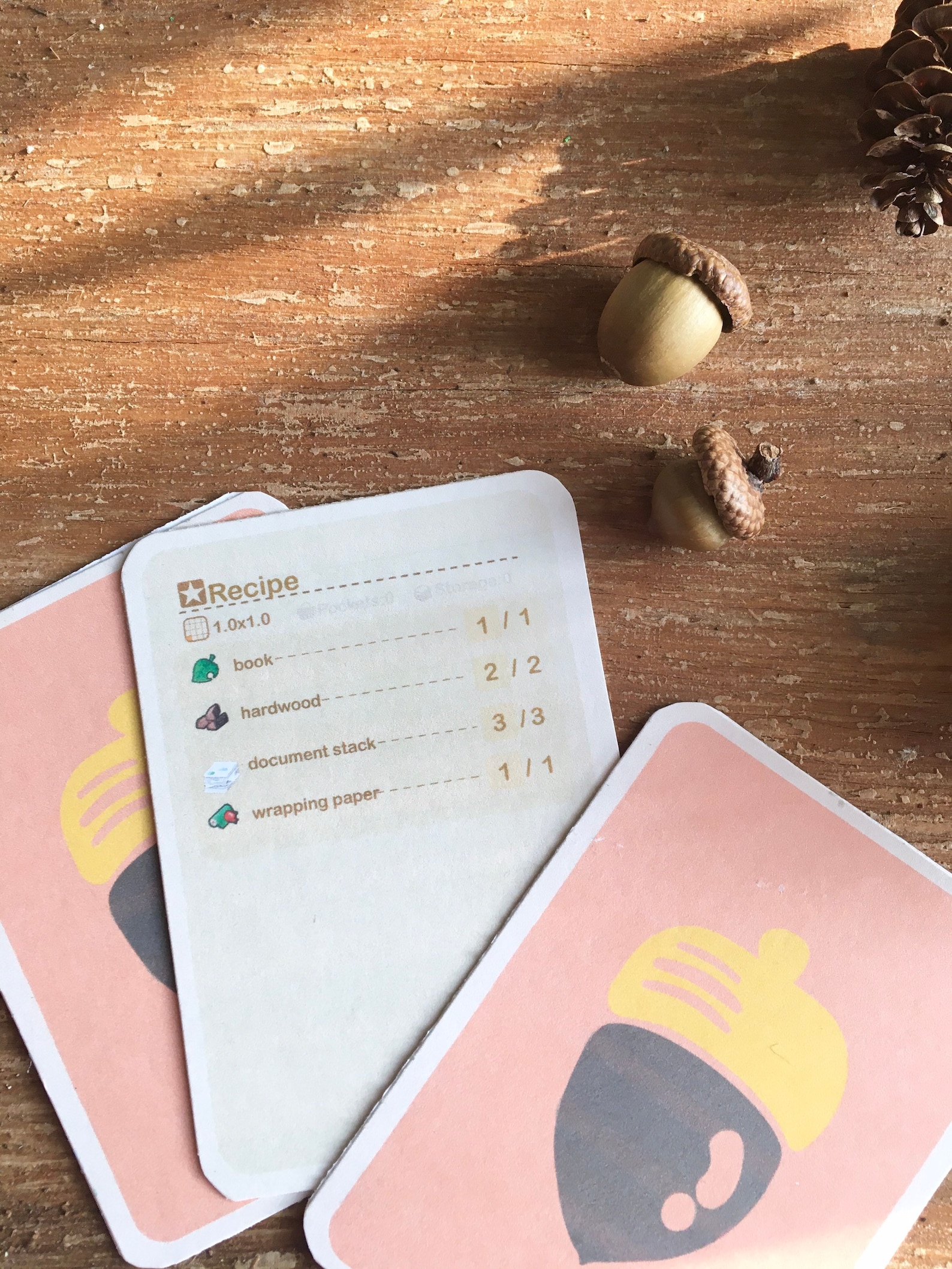 Animal Crossing Recipe Card, Custom ACNH Gift (digital Download) - Etsy