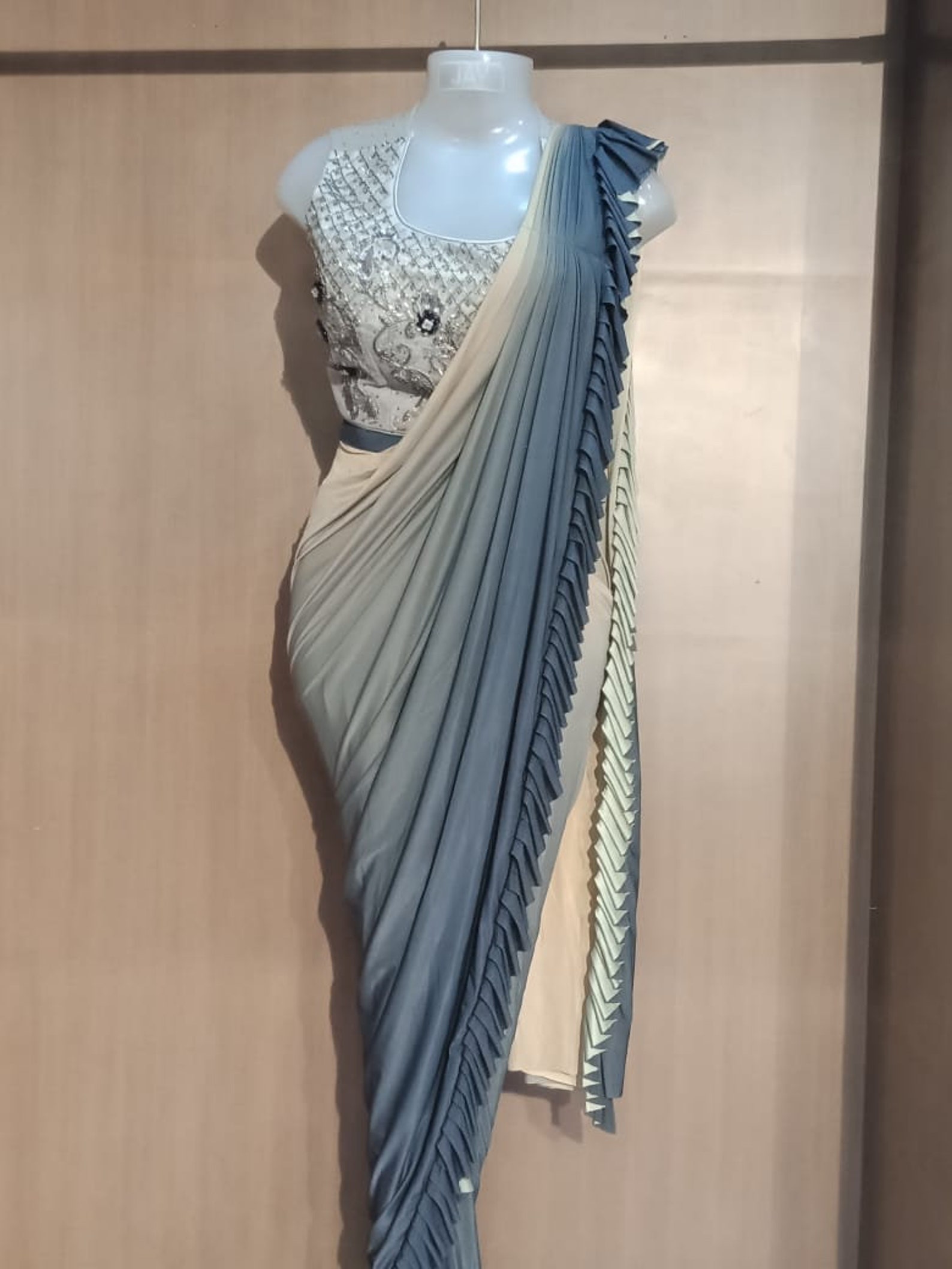 ready to wear saree diy