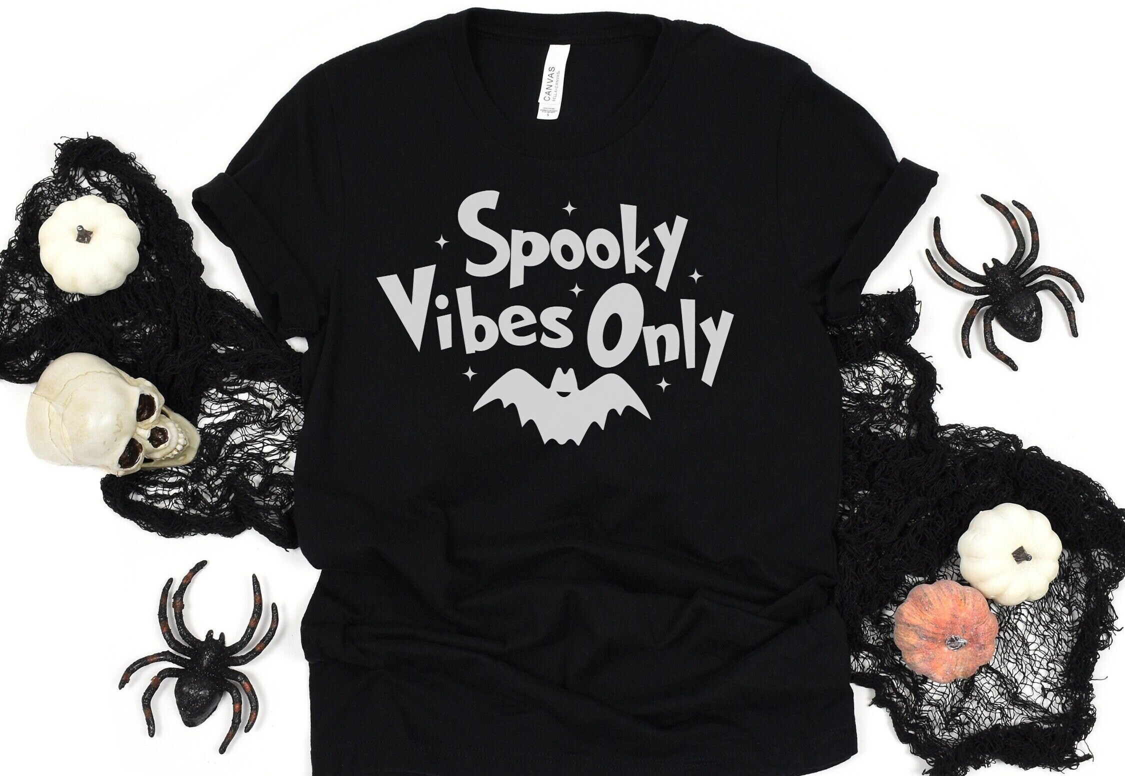 Halloween Bat Shirt Spooky Halloween Cute Bat Tshirt Etsy