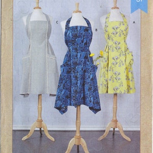 Uncut kwik Sewing Pattern 4305, Misses Aprons Sewing Pattern size XS-S-m-L-xl  FF