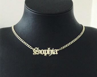 guy necklaces with girlfriends name