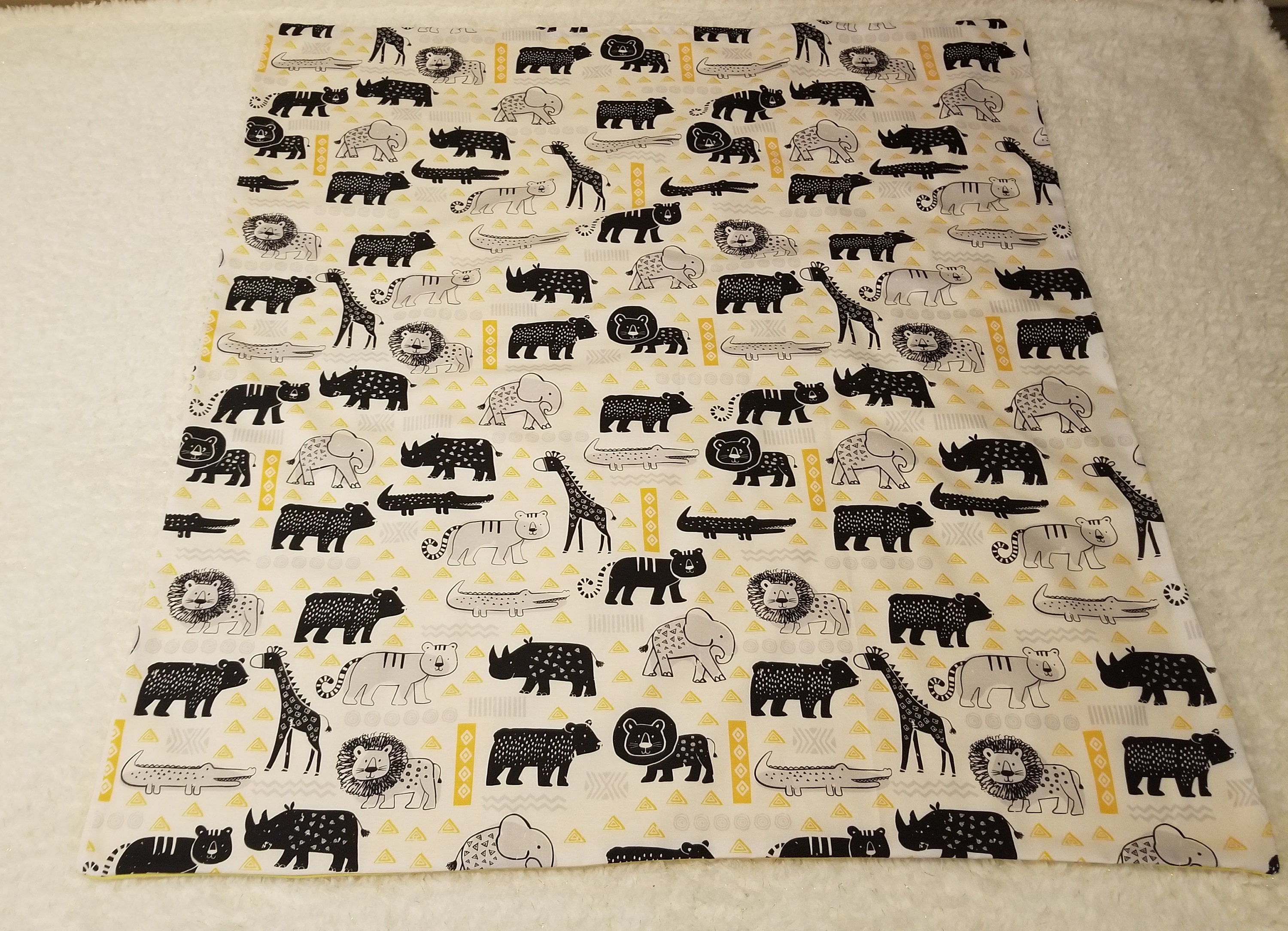 Handmade and Cozy Baby Blanket and Burpee Set Baby Shower Etsy UK