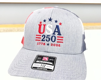 USA Hat 250 Richardson Stars and Stripes