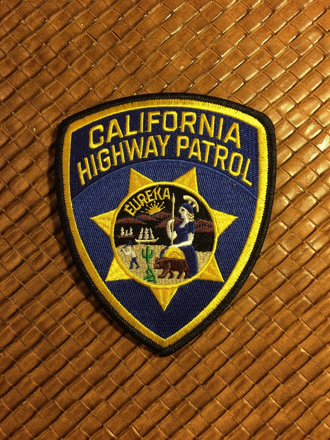 California Highway Patrol Patch Etsy