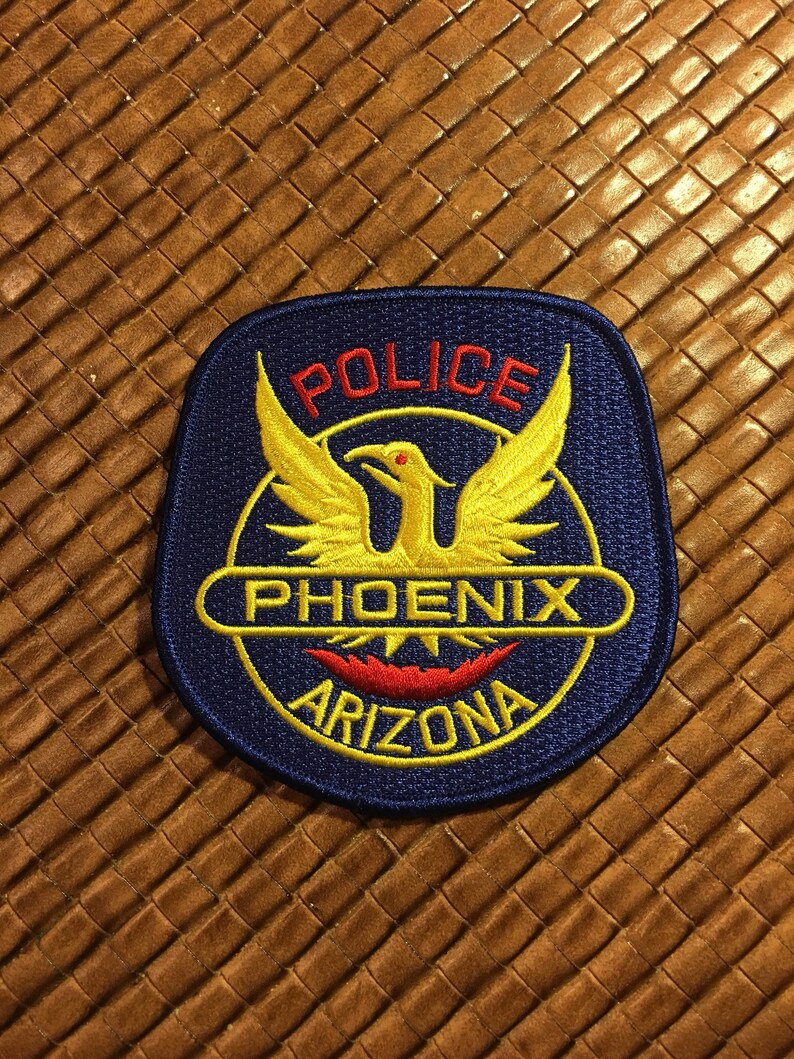 Phoenix Arizona Police Collectible Patch Etsy