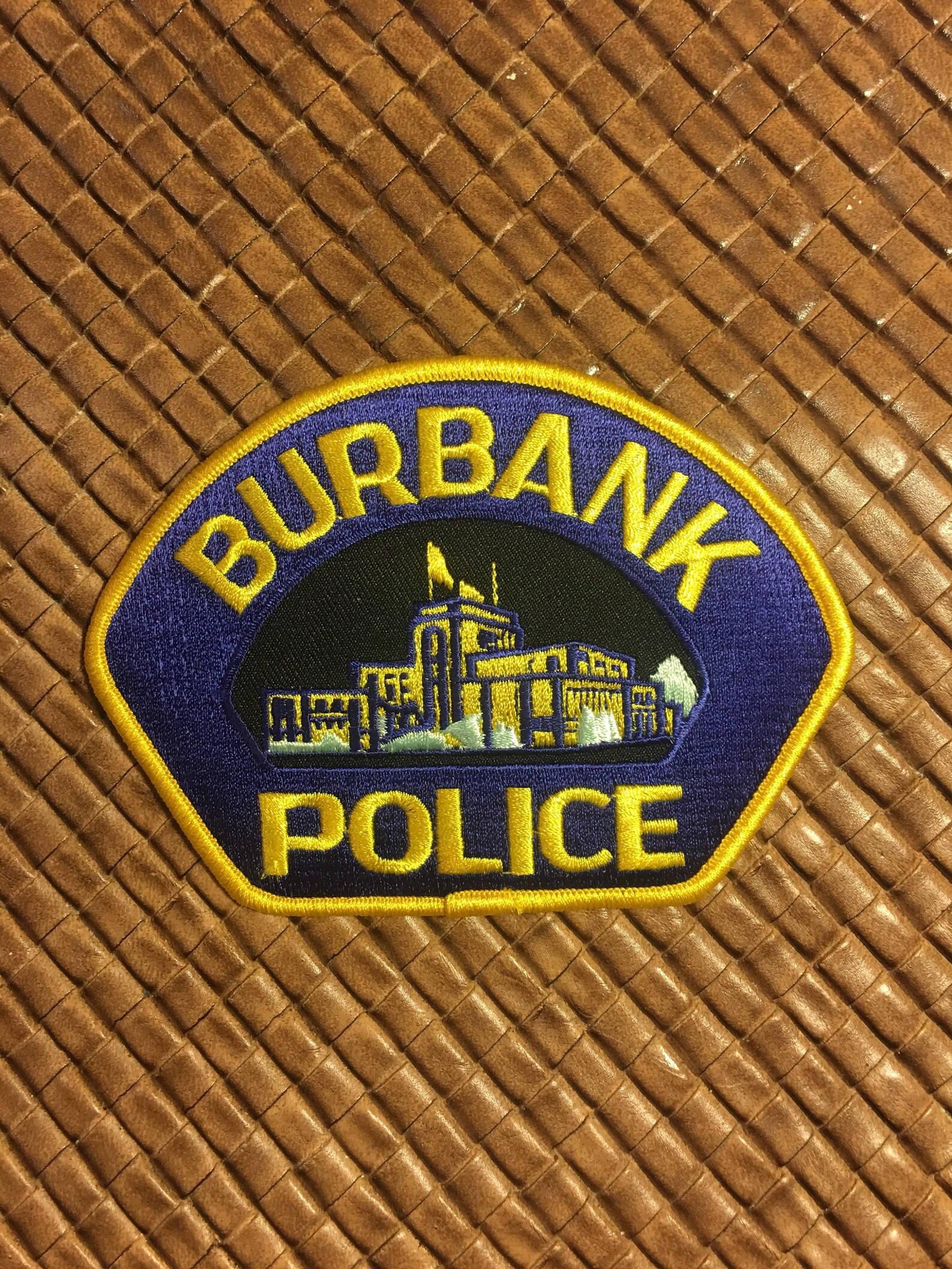 Burbank Police Collectible Patch Etsy