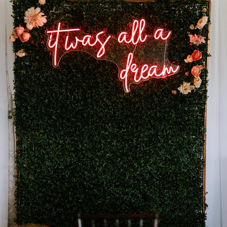 Custom Wedding Neon Sign Personalized Decor Event Signs Etsy