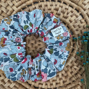Liberty Fabrics Tana Lawn Betsy P Print Scrunchie Hair Accessory Ponytail Holder Floral