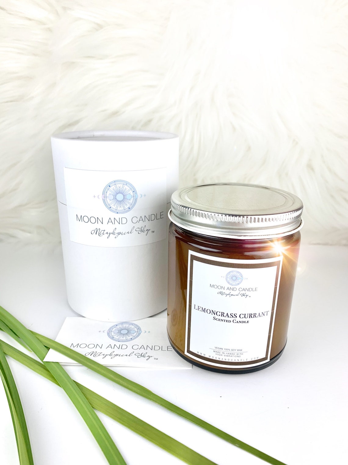 Lemongrass Currant Scented Candle Etsy