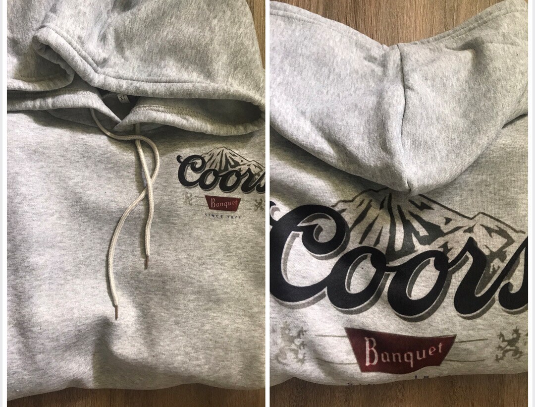 Grey Coors Banquet Sweatshirt Hoodie Etsy