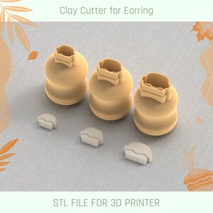 Pie Polymer Clay Cutter, Tiny Cutters, Micro Clay Cutters, 3 Sizes, Digital File