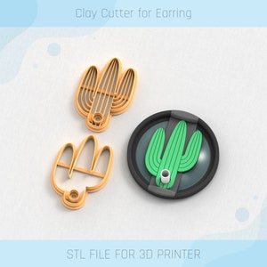 Cactus Stanley Topper Clay Cutter: 30oz-40oz, 2 Versions (Digital STL File)