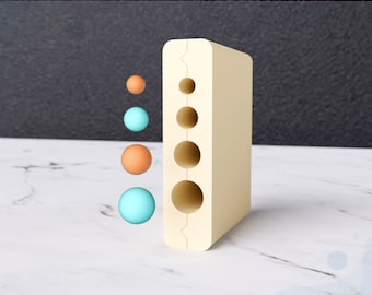 丸型ビーズローラー、6-8-10-12-14-16-18-20-22-24-26 mm、粘土