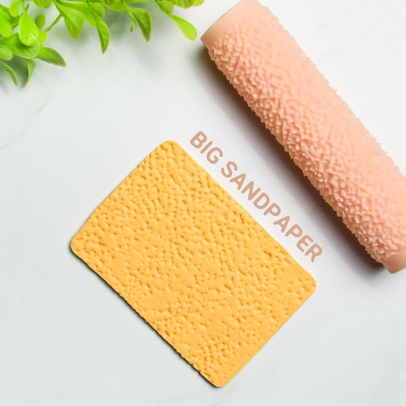 Sandpaper texture roller for clay  CLAYTIME TOOLS – Claytime Tools