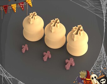 Cross Polymer Clay Cutter, Tiny Cutters, Micro Clay Cutters, 3 Sizes, Digital File
