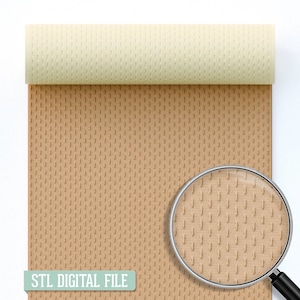 Keramikrulle för tygstruktur: Skulpturering och modellering (digital STL-fil)