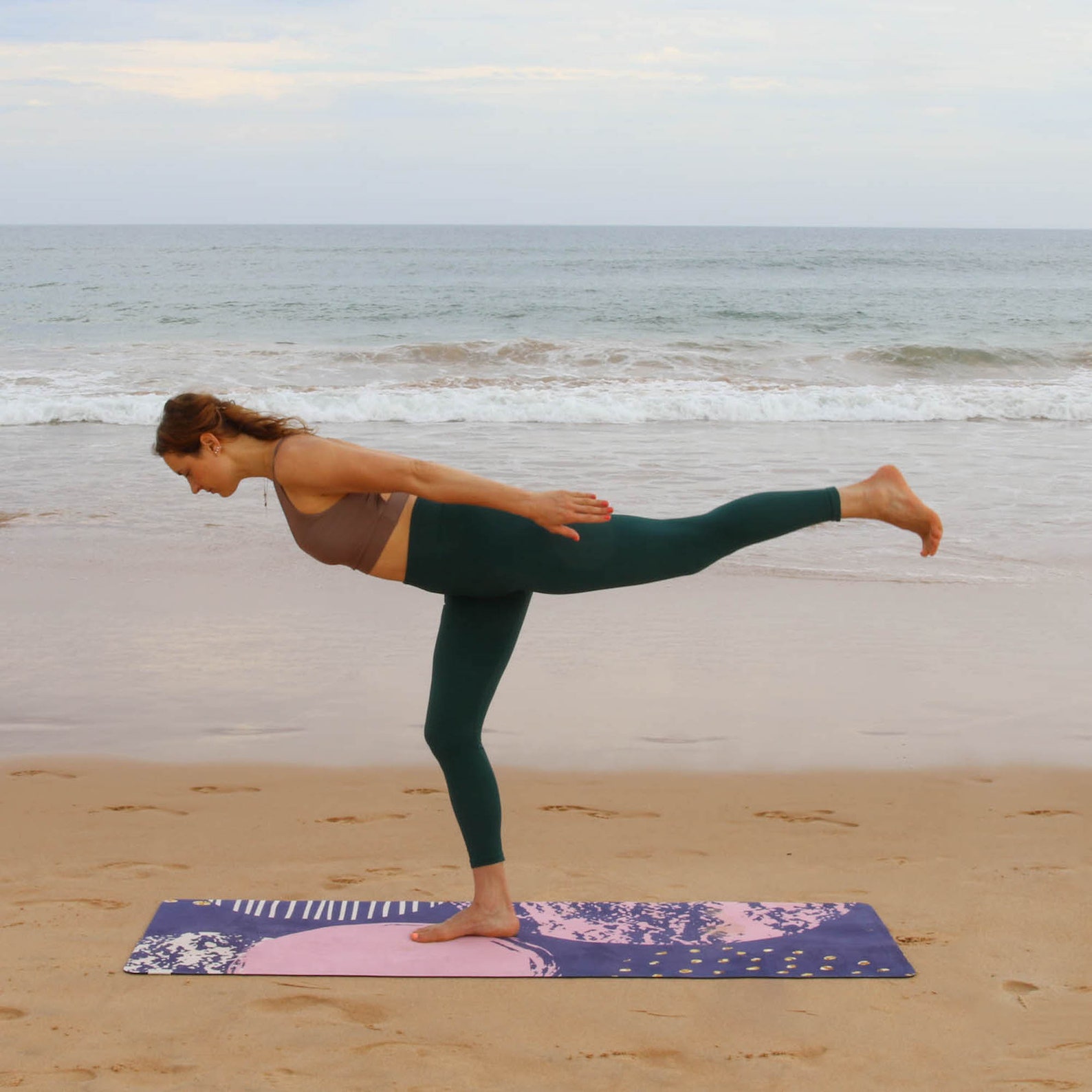 Yoga Mat Surya Namaskar Eco Friendly Natural Yoga Mat Etsy