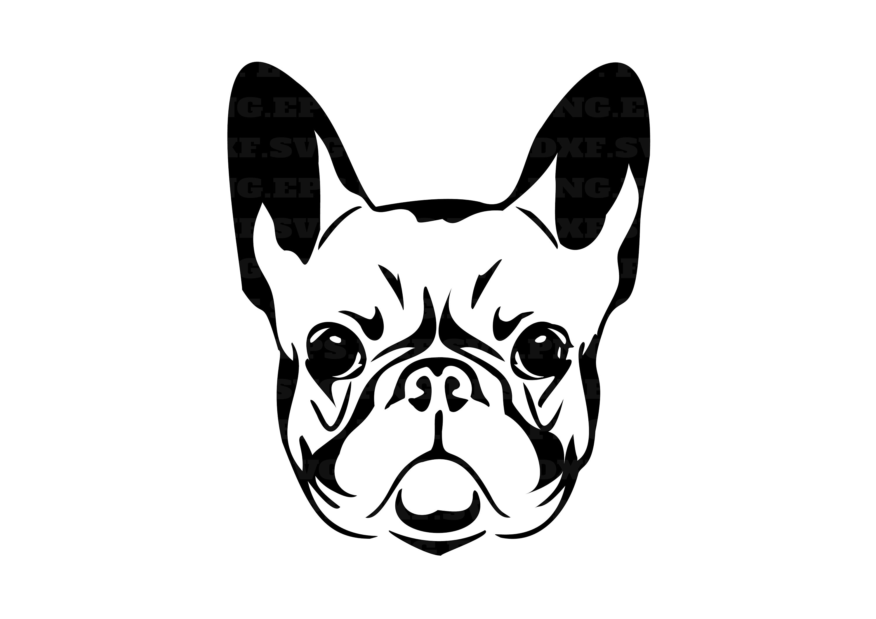 French Bulldog Dog Svg Png and Svg Png Files Instant | Etsy