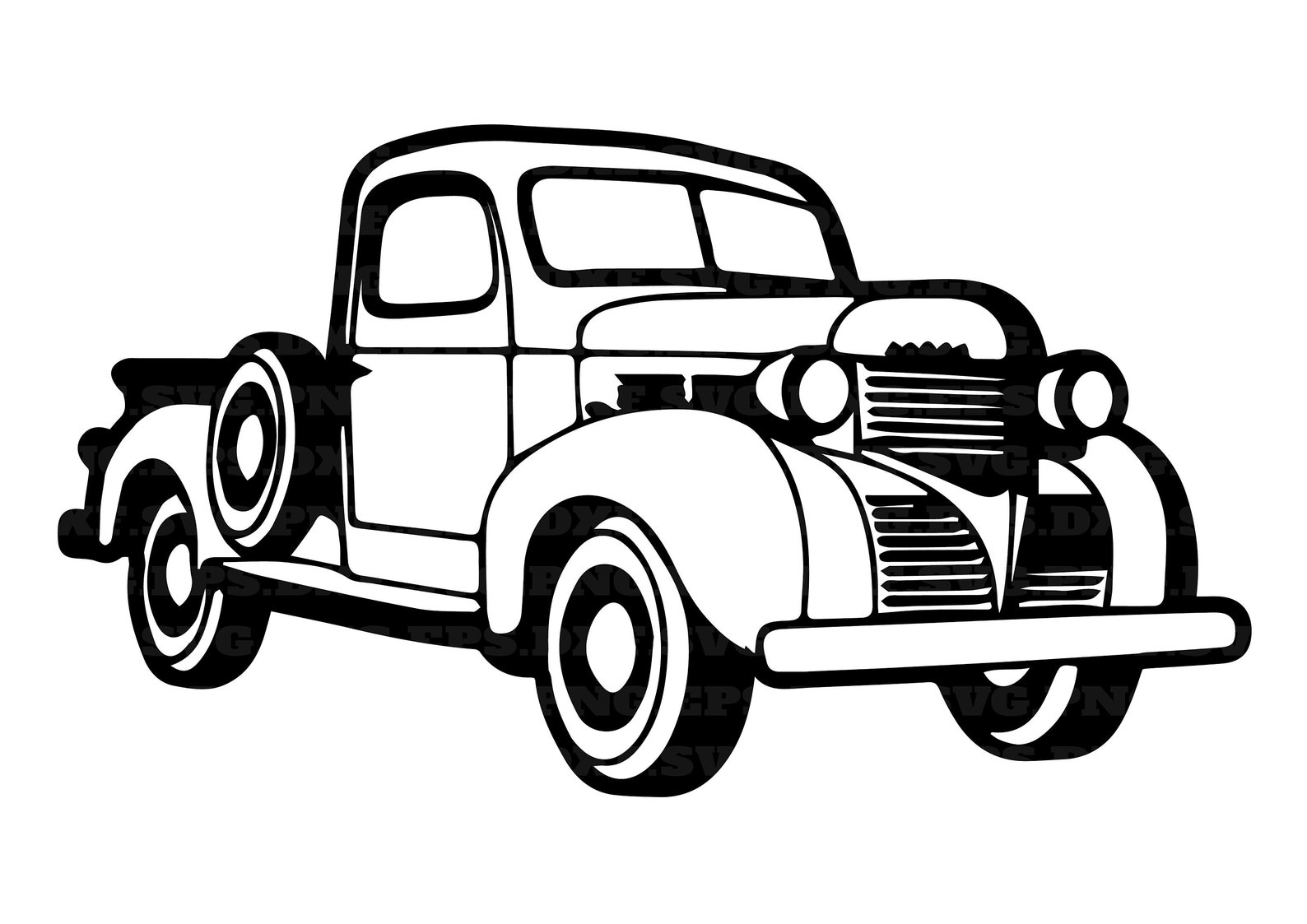Pickup Svg Car Svg Truck Svg Png and Svg Png Files - Etsy