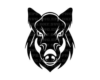 boar svg, hunting svg, png and svg, png files, instant download, vector files, hunting svg, mountain svg