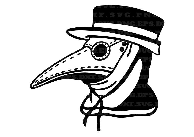 Download Plague doctor mask svg plague doctor steampunk mask | Etsy