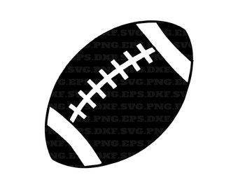 Digital American Football Ball SVG Design - Instant Download / football svg, png and svg, png files, instant download, sports svg