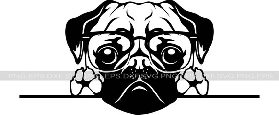 Download 37+ Free Pug Svg Pics Free SVG files | Silhouette and ...