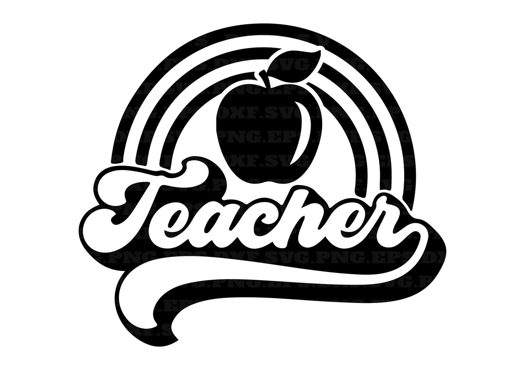 Teacher Svg Best Teacher Ever Instant Download Teacher - Etsy