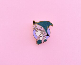 Wicked Witch - 1.7" Gold Plated Hard Enamel Pin