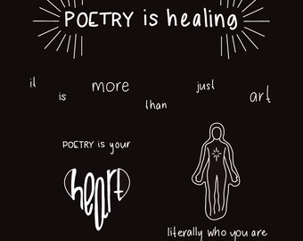 Poetry Heals Print
