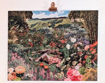 Garden of Edens Collage Print
