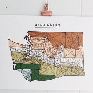 Map of Washington State