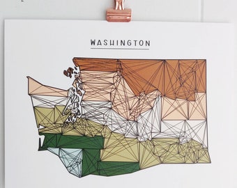Map of Washington State