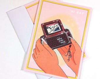 Hi Gay Card