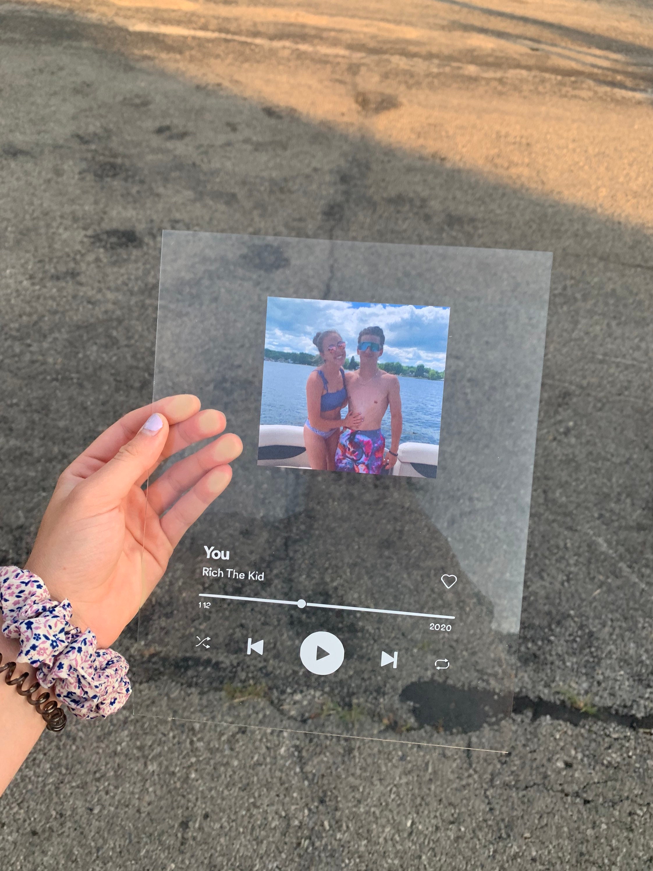 Spotify Glass Art Etsy