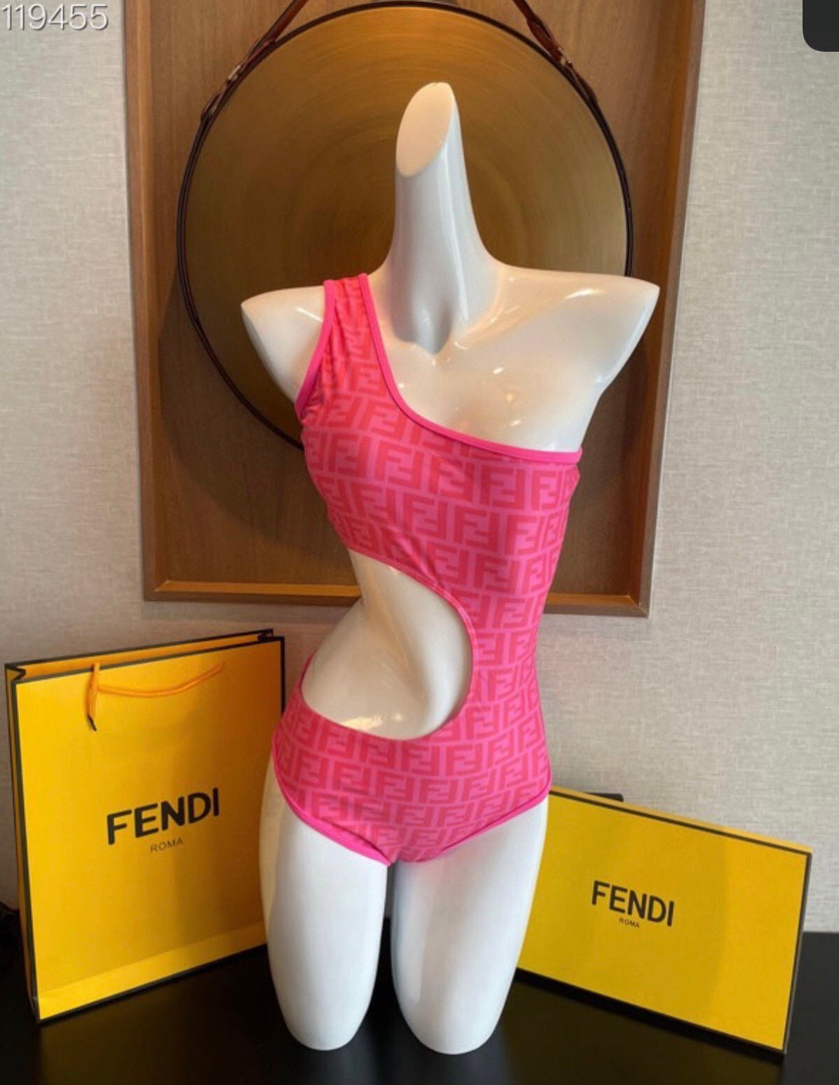 Fendi inspired bathing suit