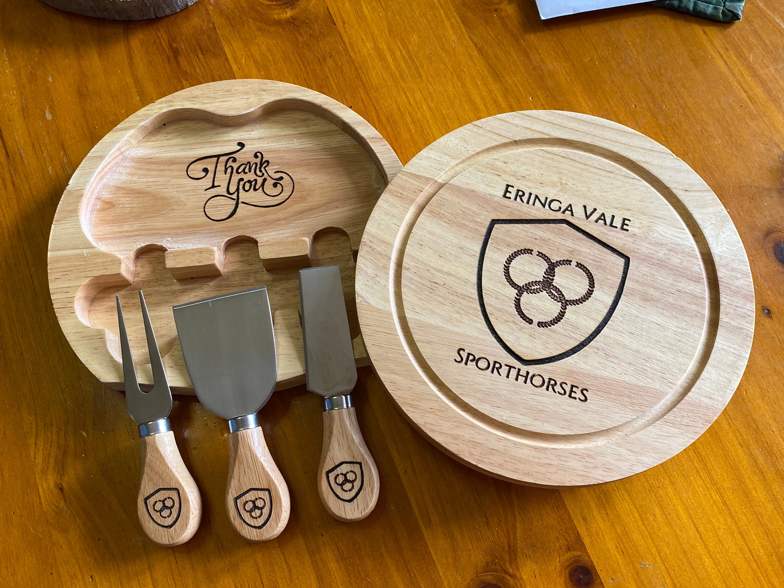 Personalised Cheese Board Set Etsy