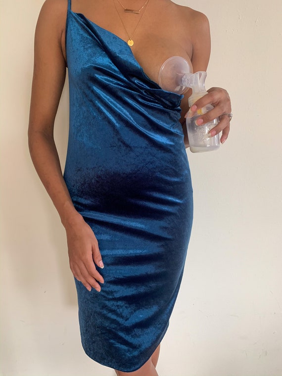 spaghetti strap nursing dress