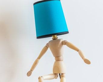 Mannequin Lamp, Bedside Lamps, Table lamp, Man Cave Lamp, desk lamp, Floor Lamp, dorm room lamp, Unusual Christmas Gifts, Kid's Light, Home