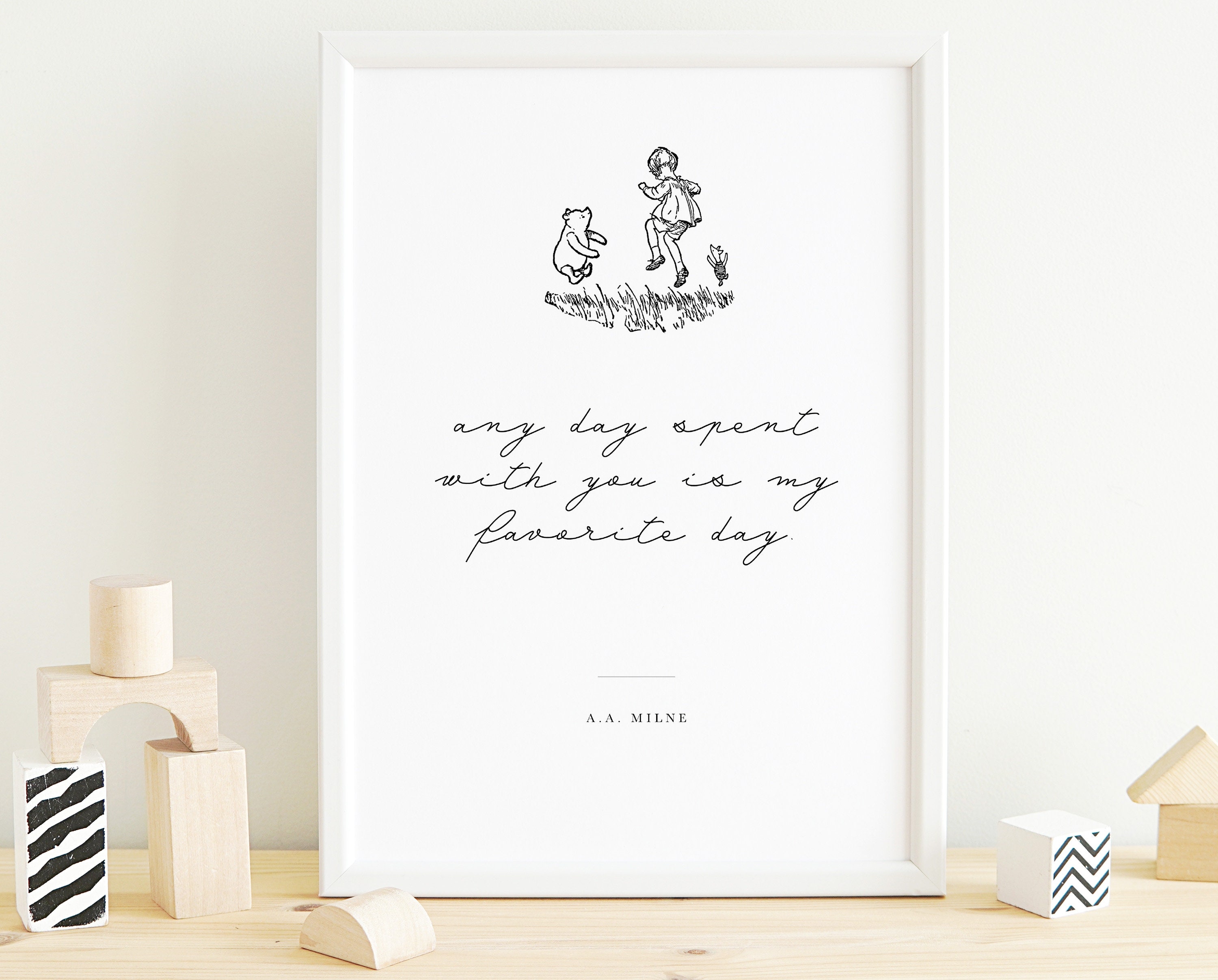 Winnie the Pooh favorite Day Etsy