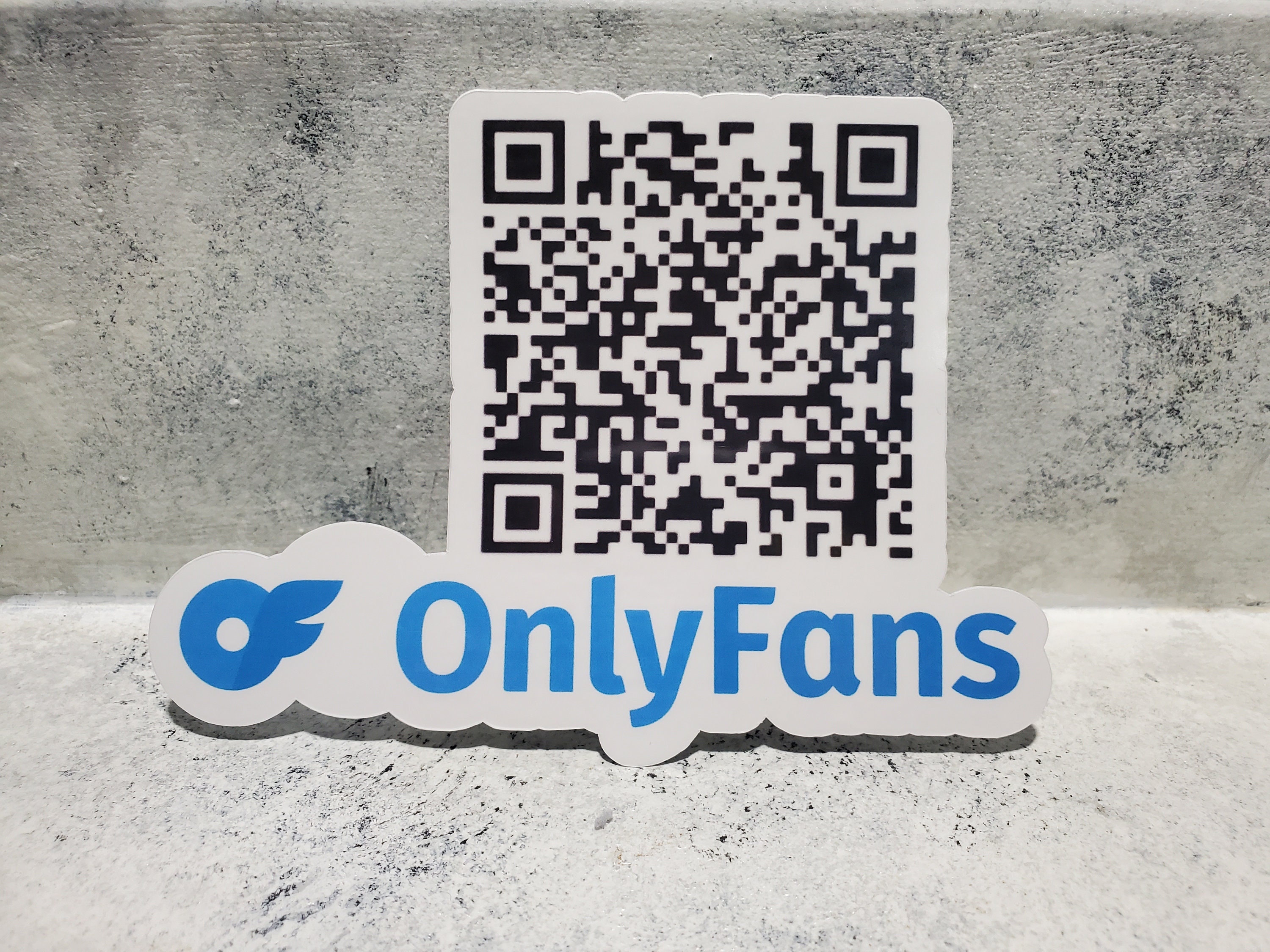 Rick Roll QR Code - Check Out My Onlyfans - Rick Astley - Sticker