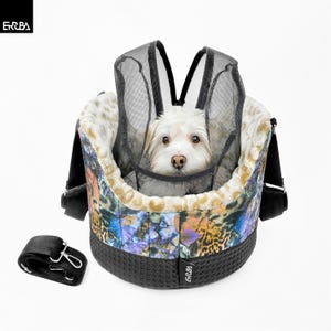 Mesh Top Dog Carrier: Airline Pet Carrier Small, Breathable Soft Sided Puppy Travel Bag