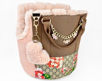 Designer Dog Carrier: Luxury Pet Carrying Purse Small, Teacup Dog Tote Bag XS
