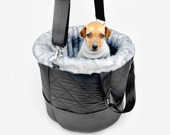 Bolso bandolera para perros: bolso de viaje de lujo para mascotas, bolso bandolera para cachorros en avión.
