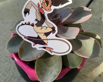 Striker Vinyl Sticker - Wrath Imp, Weatherproof (3'')