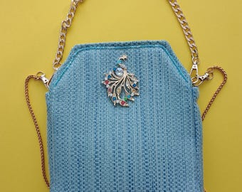 High-end fabric bag, haute couture style, precious ceremony, evening, haute couture style, handmade, unique piece, created in France