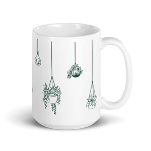 Hanging Plant Mug/Cup Mother's day Gift Plant Lover Gift image 2